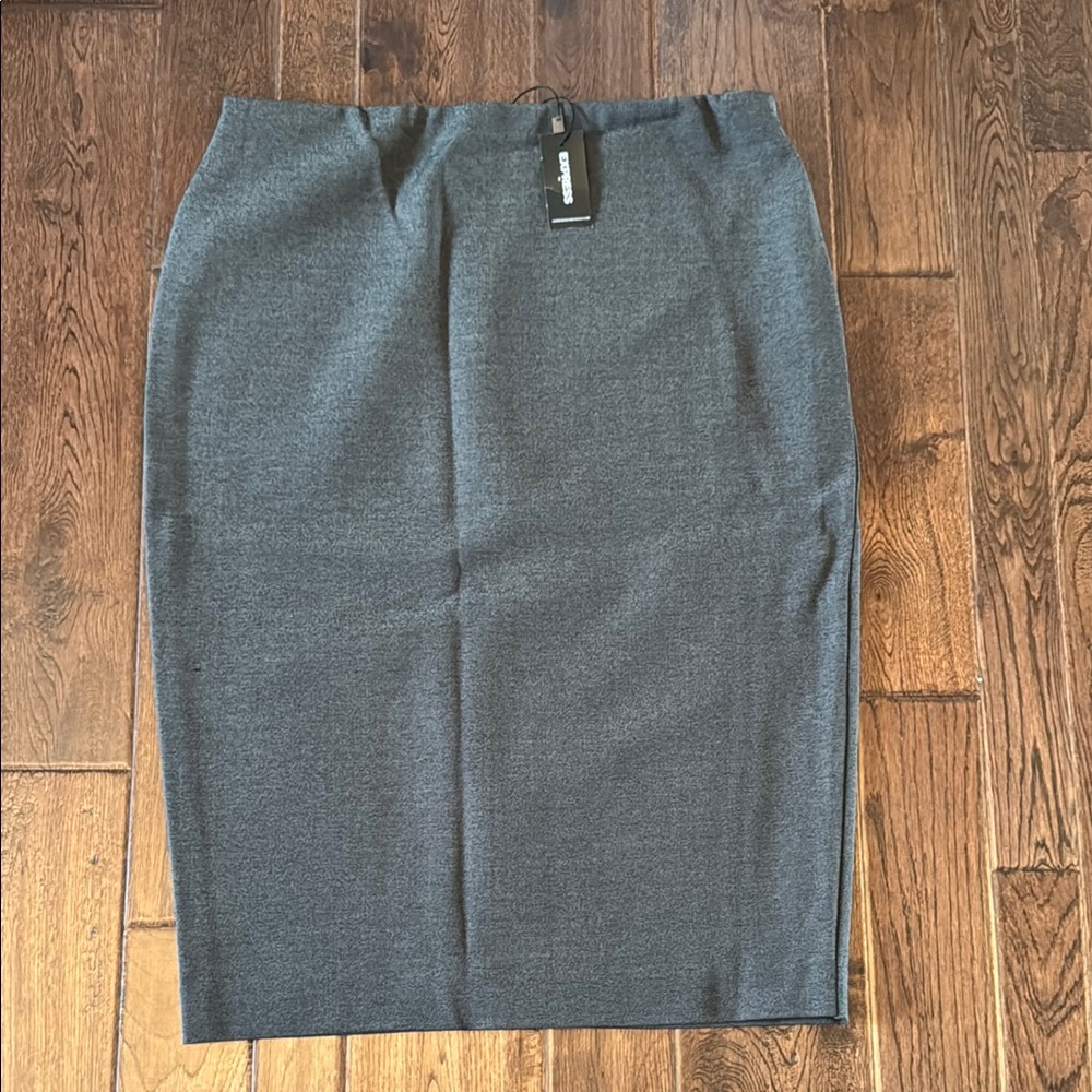 Elegant Gray Express Pencil Skirt size M